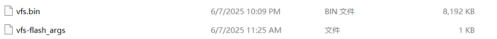 Generated VFS Bin