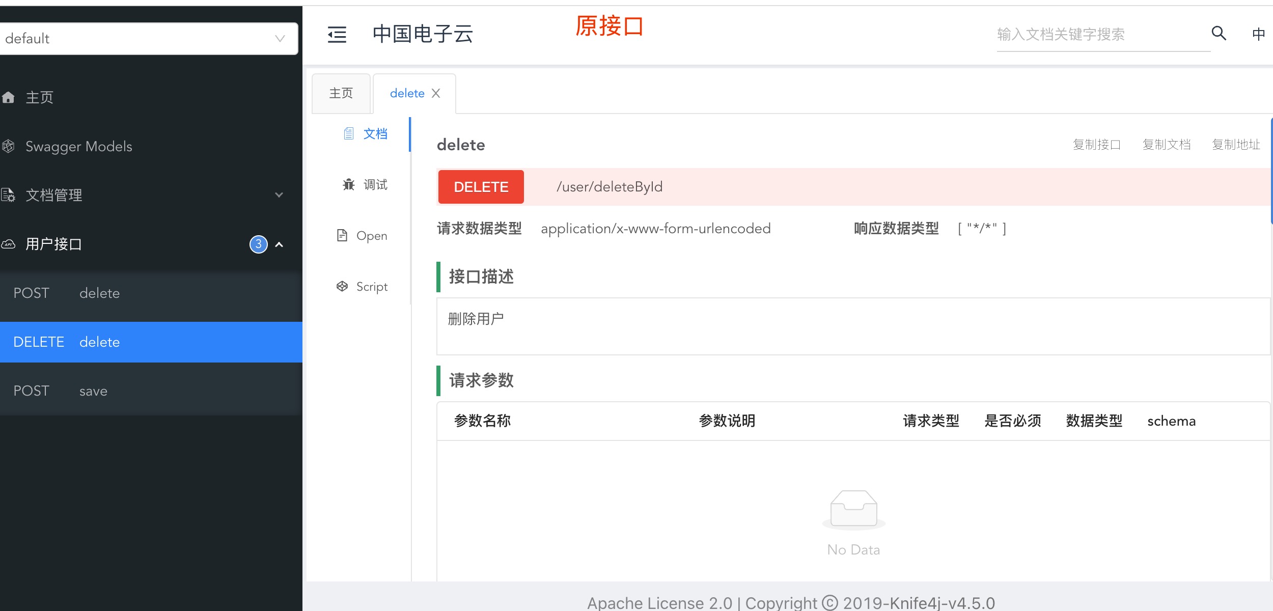 接口定义对比图