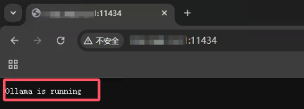 Ollama running verification