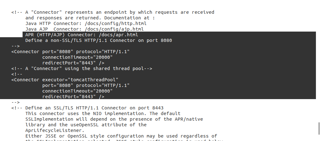 server.xml 配置文件