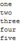 LinkedList Output