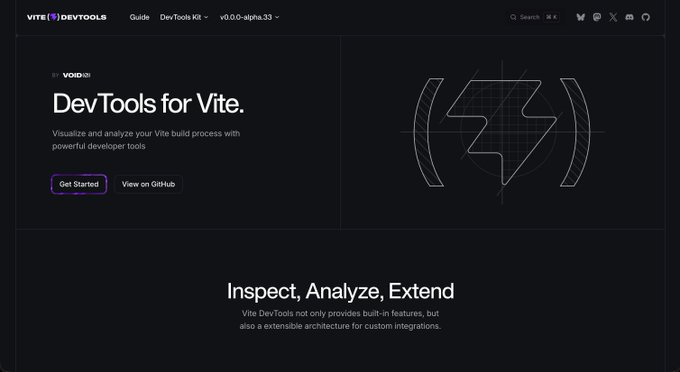 Vite DevTools 调试界面