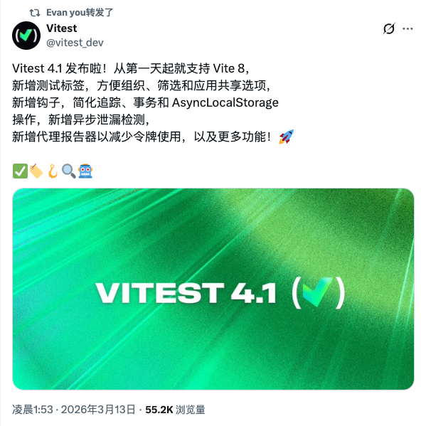 Vitest 测试结果输出
