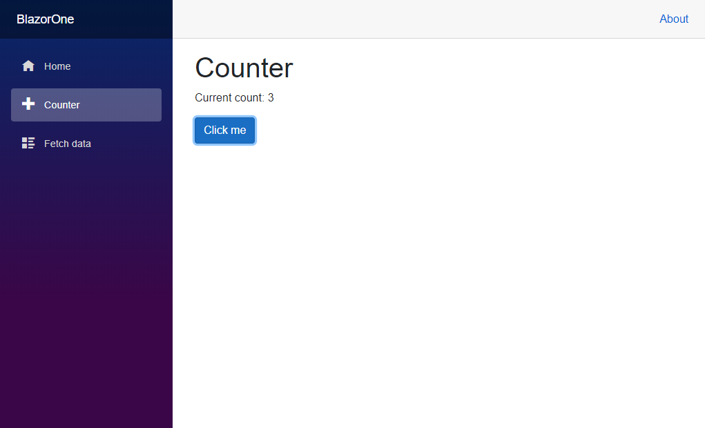 Blazor 效果2