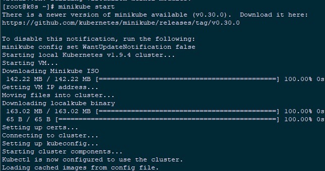 Minikube Start Output