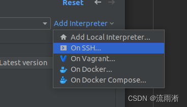 PyCharm Add Interpreter On SSH
